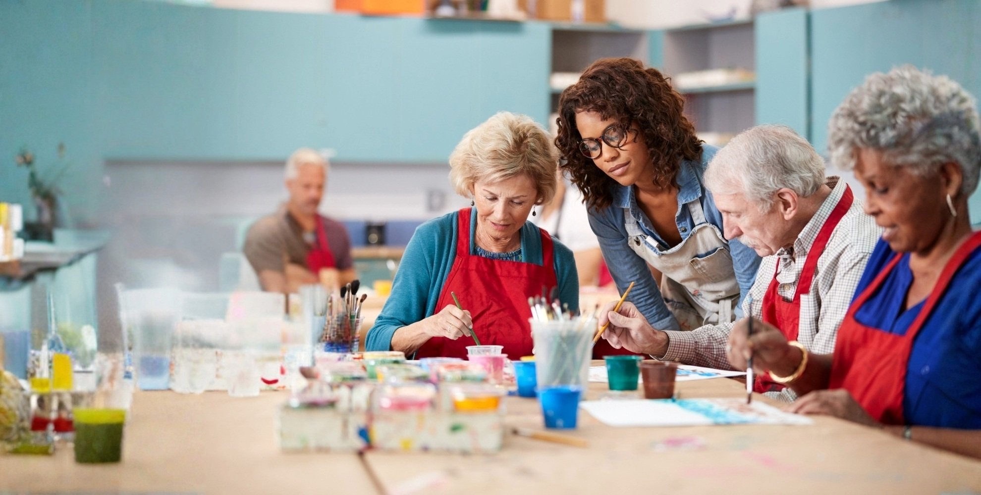 Hero group painting 1920