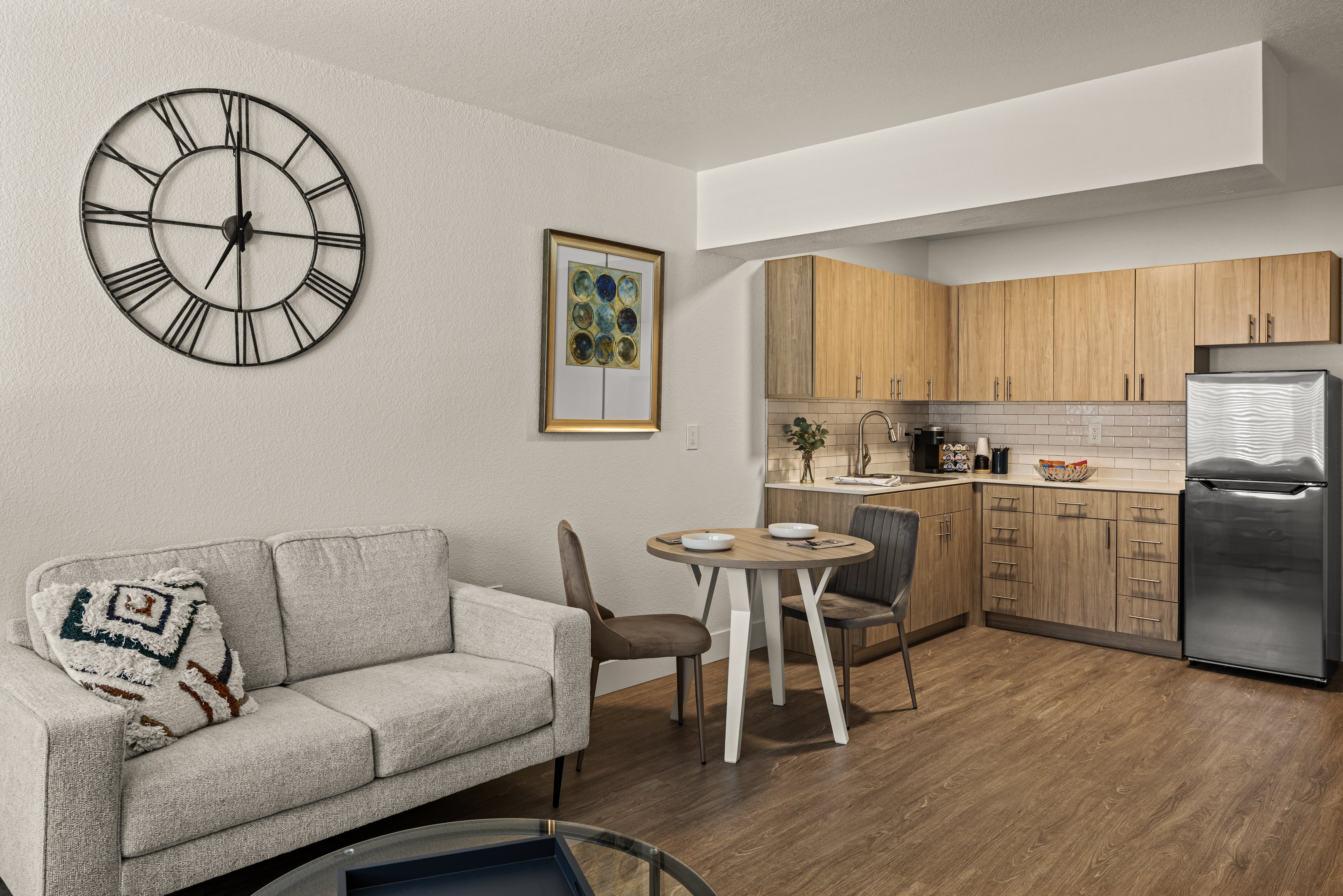 Living Room In Our One-Bedroom Apartment Home